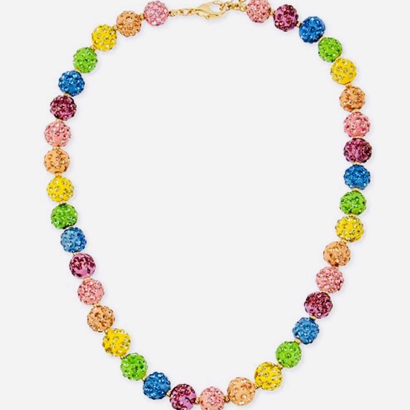 Betsey Johnson Jewelry - New Betsey Johnson Multicolor Fireball Collar